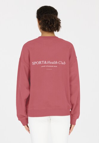 Athlecia Sports sweatshirt 'Cabell' in Red