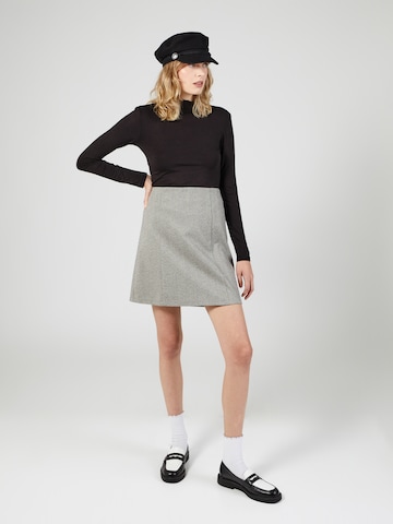 VILA Skirt in Grey