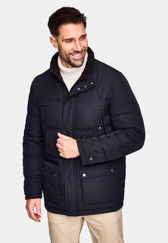 CABANO Winter Parka in Blue: front