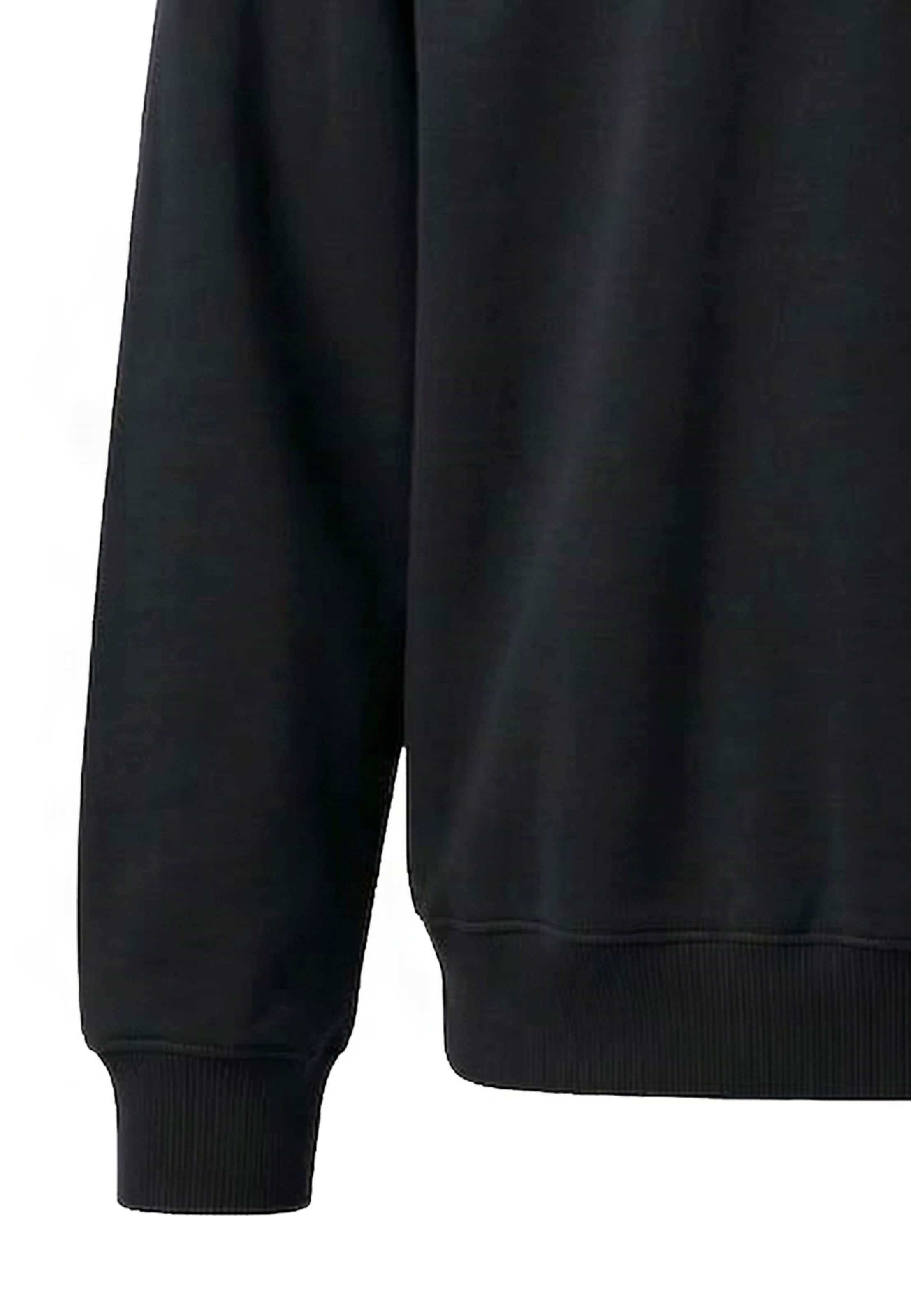 Urban Classics Sweatshirt in Schwarz: Seite