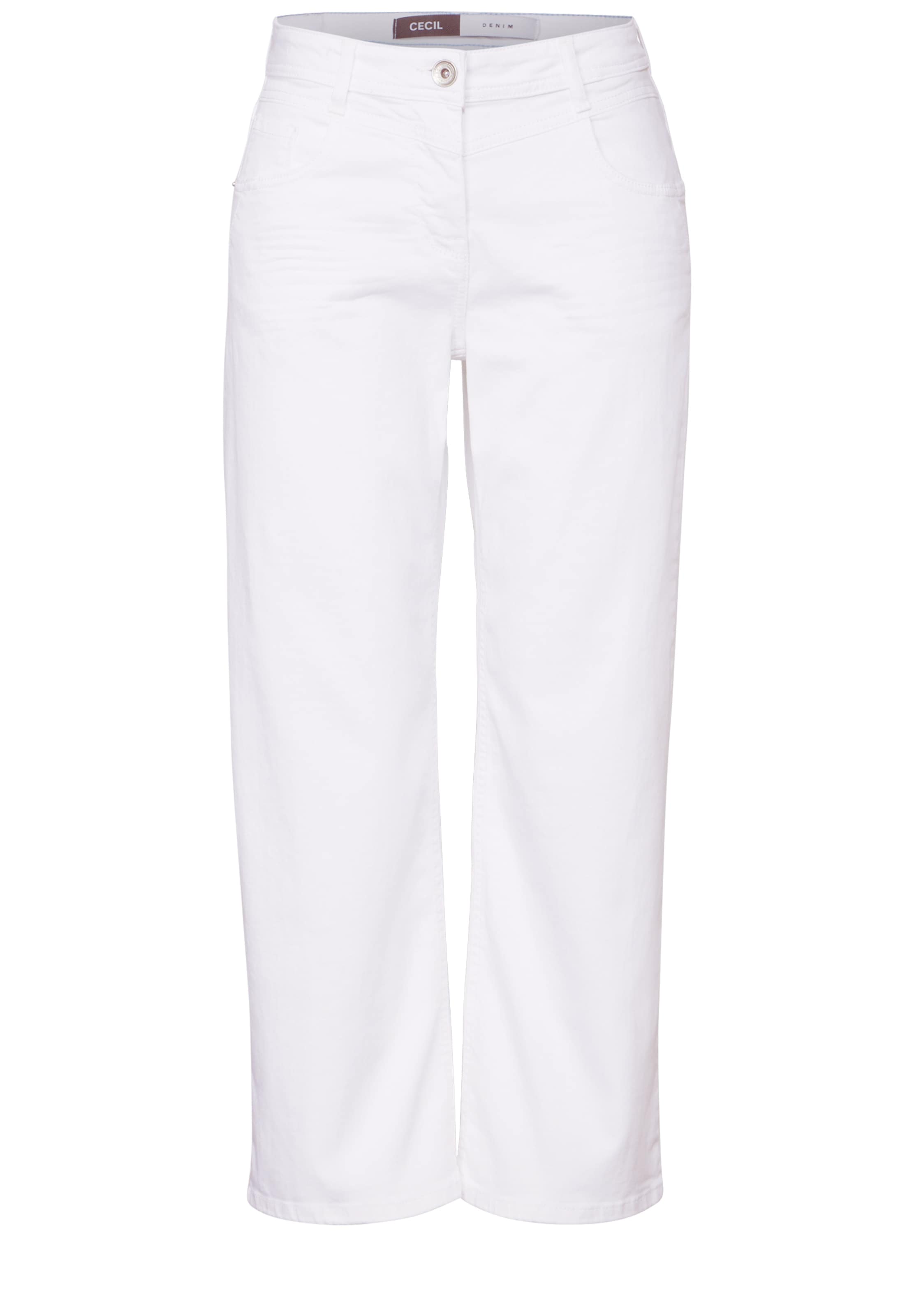 CECIL Loose fit Jeans in White: front