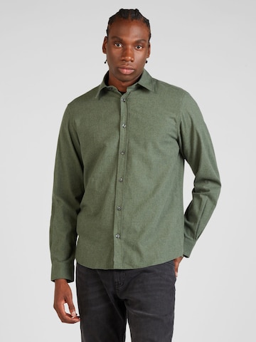 Regular fit Camicia di s.Oliver in verde: frontale