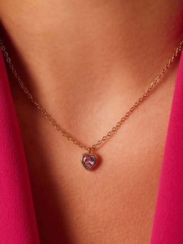 Lucardi Necklace in Gold: front