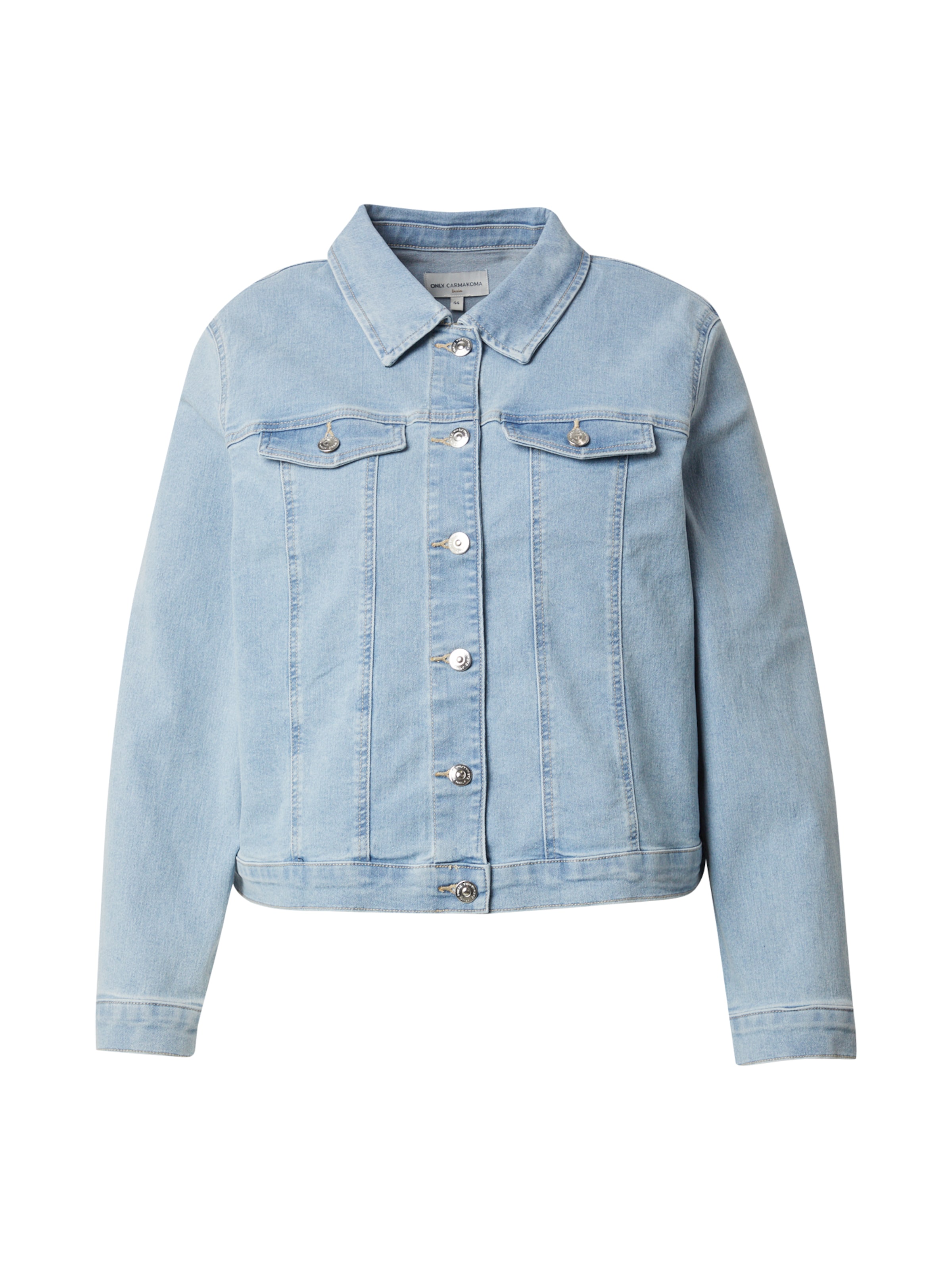 ONLY Carmakoma Kevad-sügisjope 'CARMAGIC', värv sinine: eest vaates