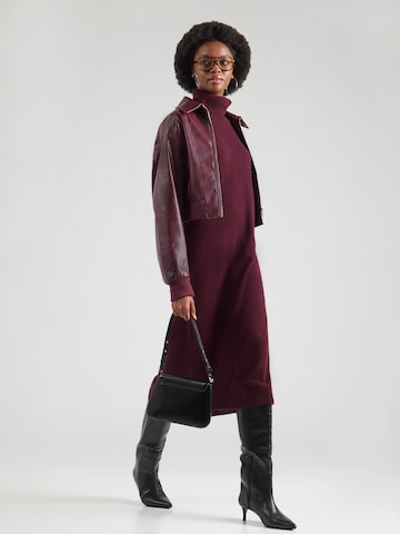 Robe Pure Cashmere NYC en rouge