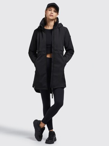 Manteau mi-saison 'Ariana3' khujo en noir
