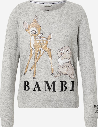 Bluză de molton 'Bambi' Frogbox pe gri amestecat / mai multe culori, Vizualizare produs