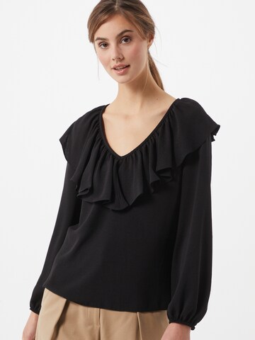 Dorothy Perkins Shirt in Zwart: voorkant