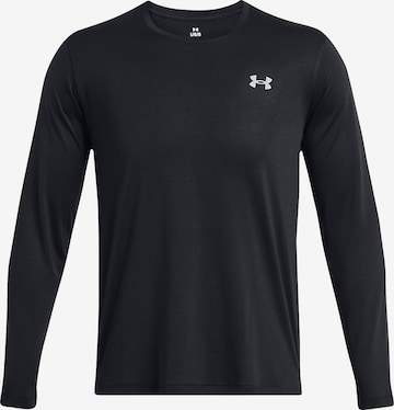 UNDER ARMOUR Functioneel shirt 'Launch' in Zwart: voorkant