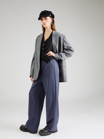 Wide Leg Pantalon 'ELVIA' SISTERS POINT en bleu