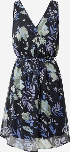 OBJECT Kleid 'FIOLA' in blau / dunkelblau / hellgrün / flieder, Produktansicht