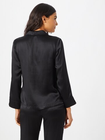 ETAM - Camisa de pijama 'PEARLY' em preto