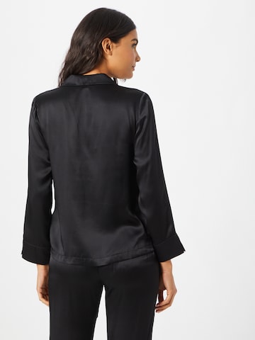 ETAM Pajama Shirt 'PEARLY' in Black