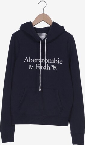 Abercrombie & Fitch Sweatshirt & Zip-Up Hoodie in S in Blue: front
