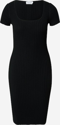 Calvin Klein Knit dress in Black: front