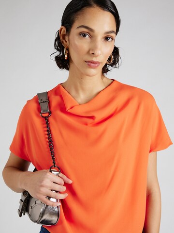 COMMA Bluse in Orange