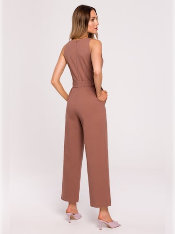 made of emotion - Jumpsuit 'M679 ' en marrón