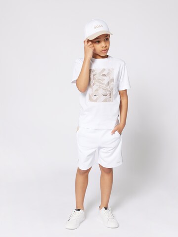 BOSS T-shirt i vit: framsida
