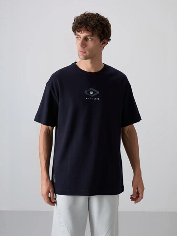 T-Shirt Tommy Life en bleu