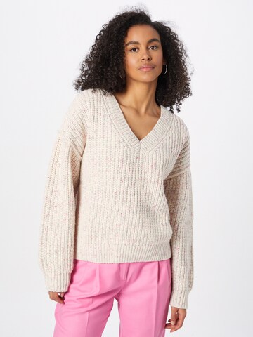 WEEKDAY Pullover 'Tessa' in Weiß: predná strana