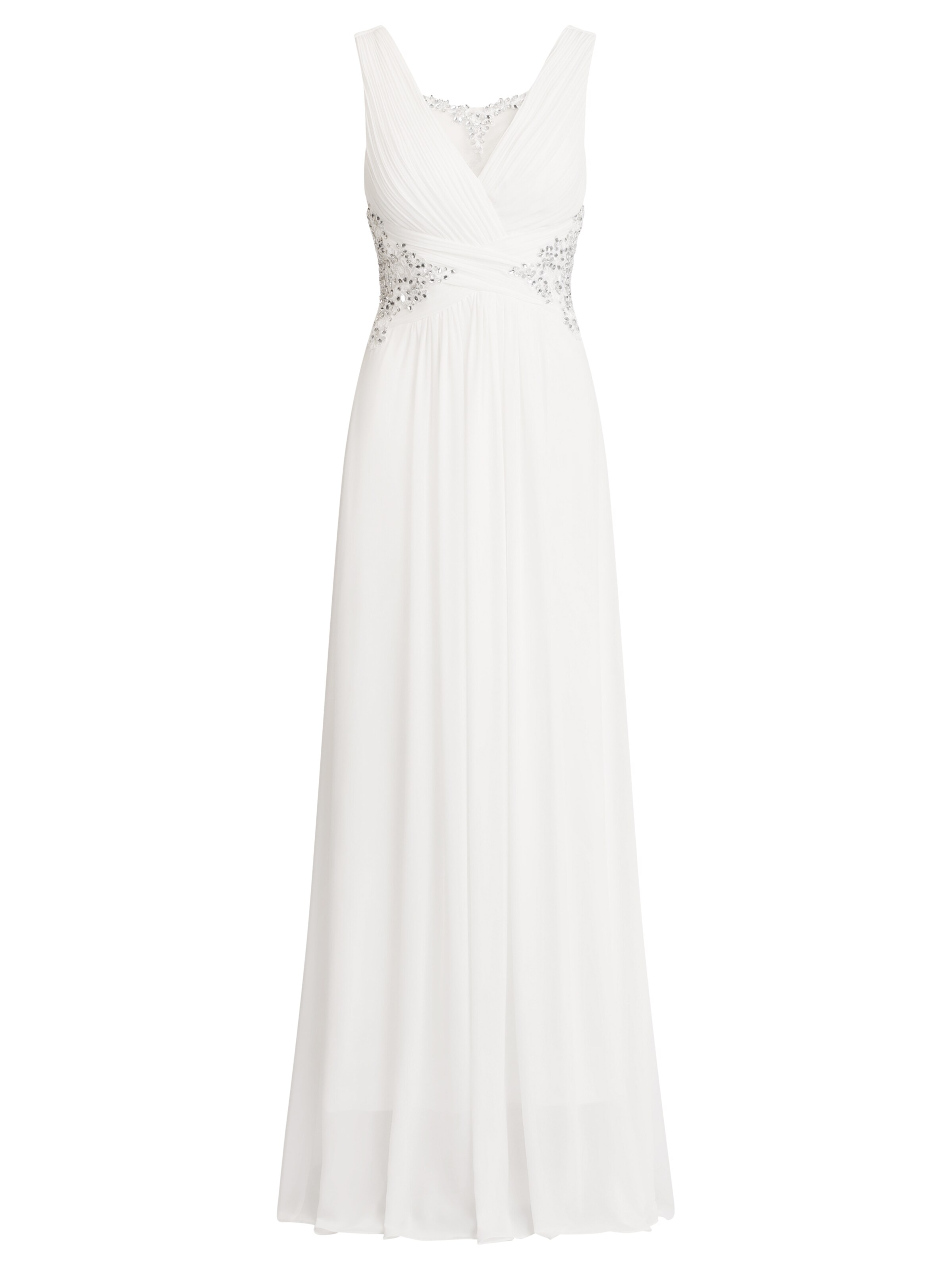 Kraimod Abendkleid in Weiß: Vorderseite