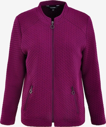 Navigazione Sweatjacke in Pink: Vorderseite