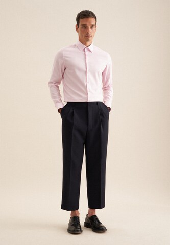 Coupe regular Chemise business SEIDENSTICKER en rose