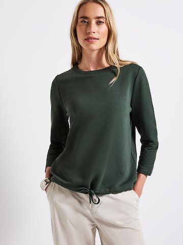 Felpa di STREET ONE in verde: frontale