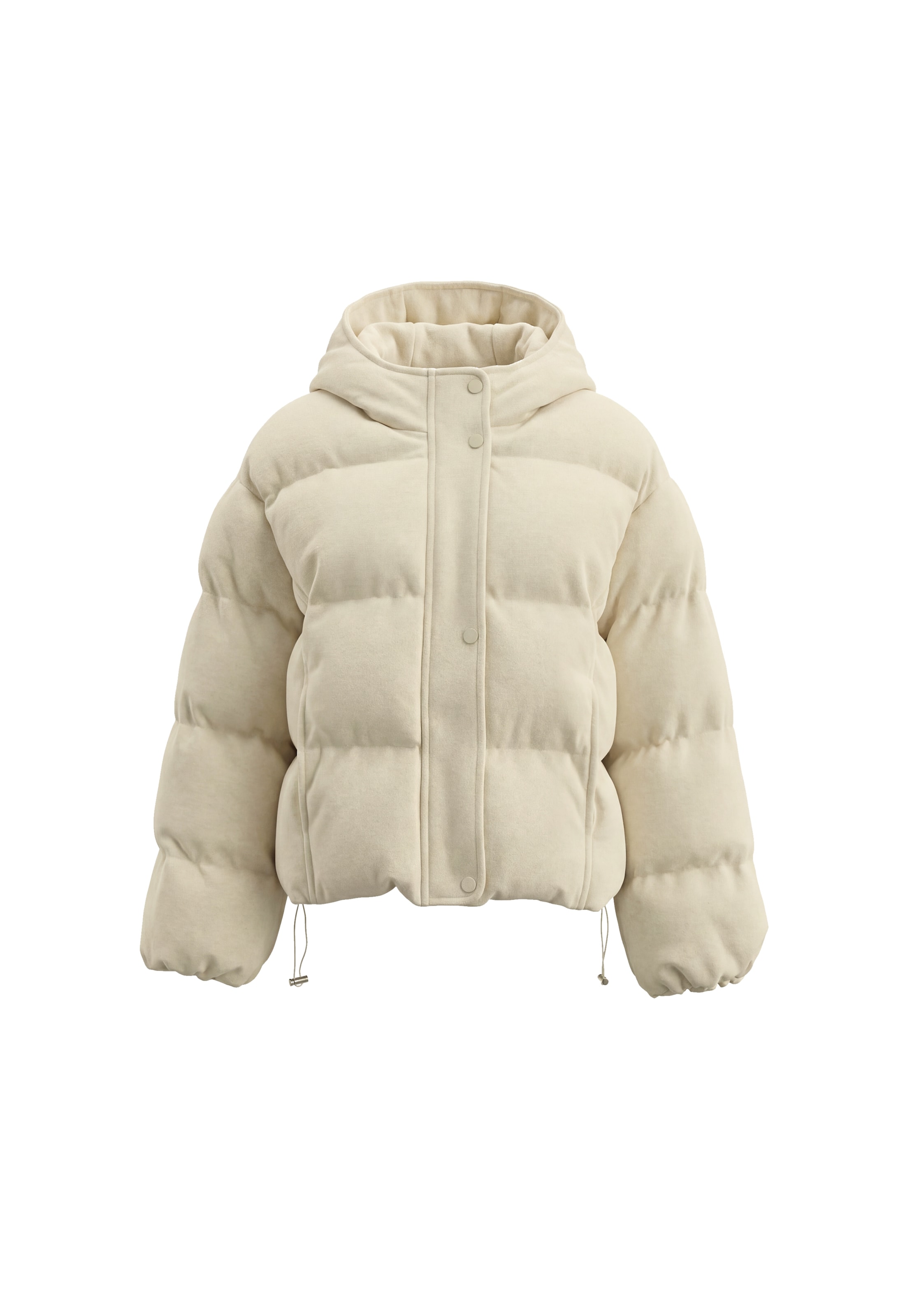 Veste d’hiver MYMO en beige : devant