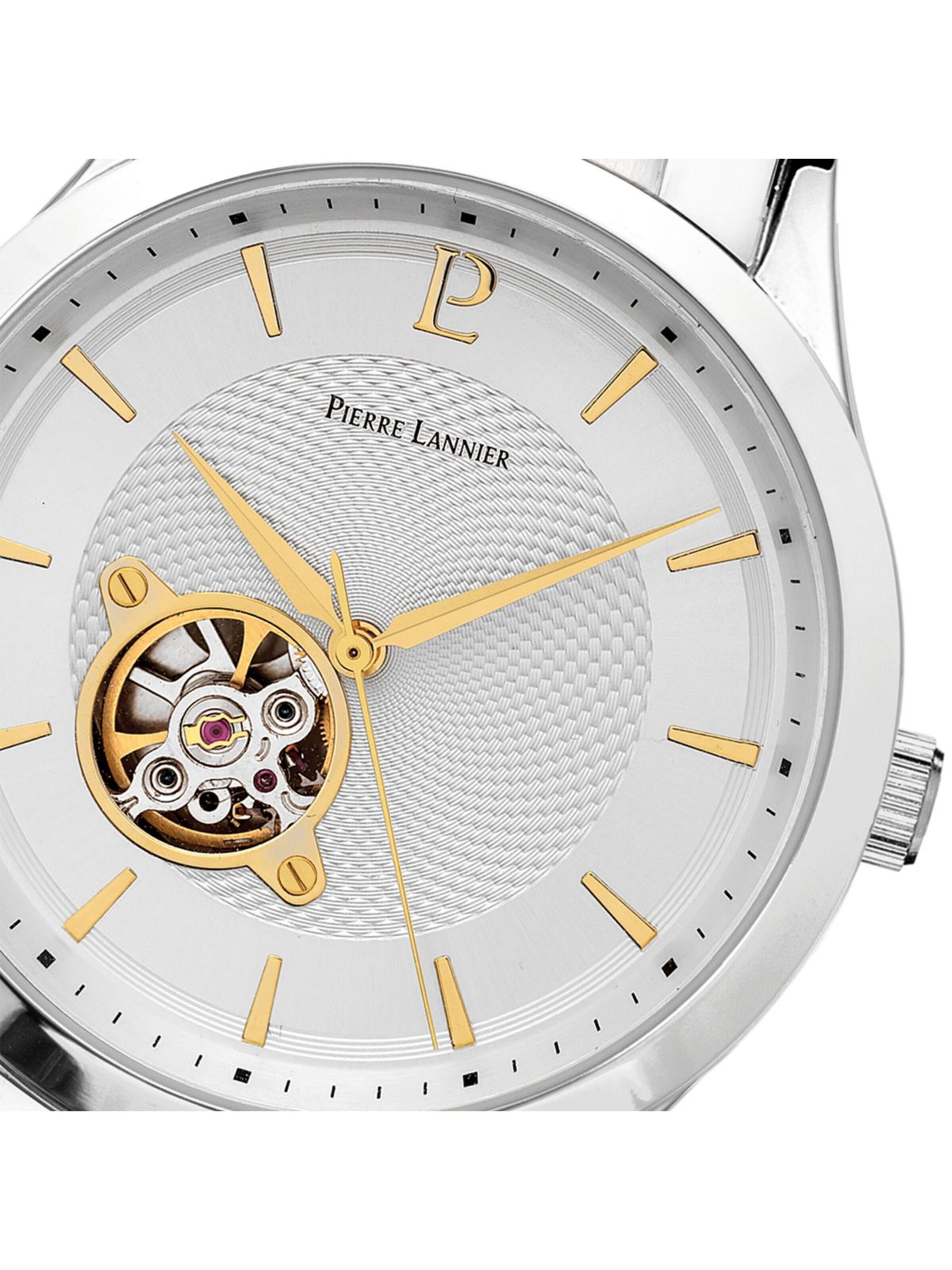 Montre à affichage analogique Pierre Lannier en argent