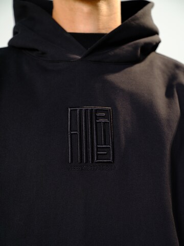 Alessandro Magno Sweater 'CORE 2.0 HOODIE BLACK' in Black