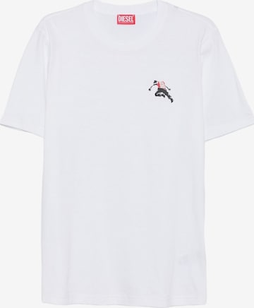 DIESEL Shirt 'T-ADJUST-T3' in White: front