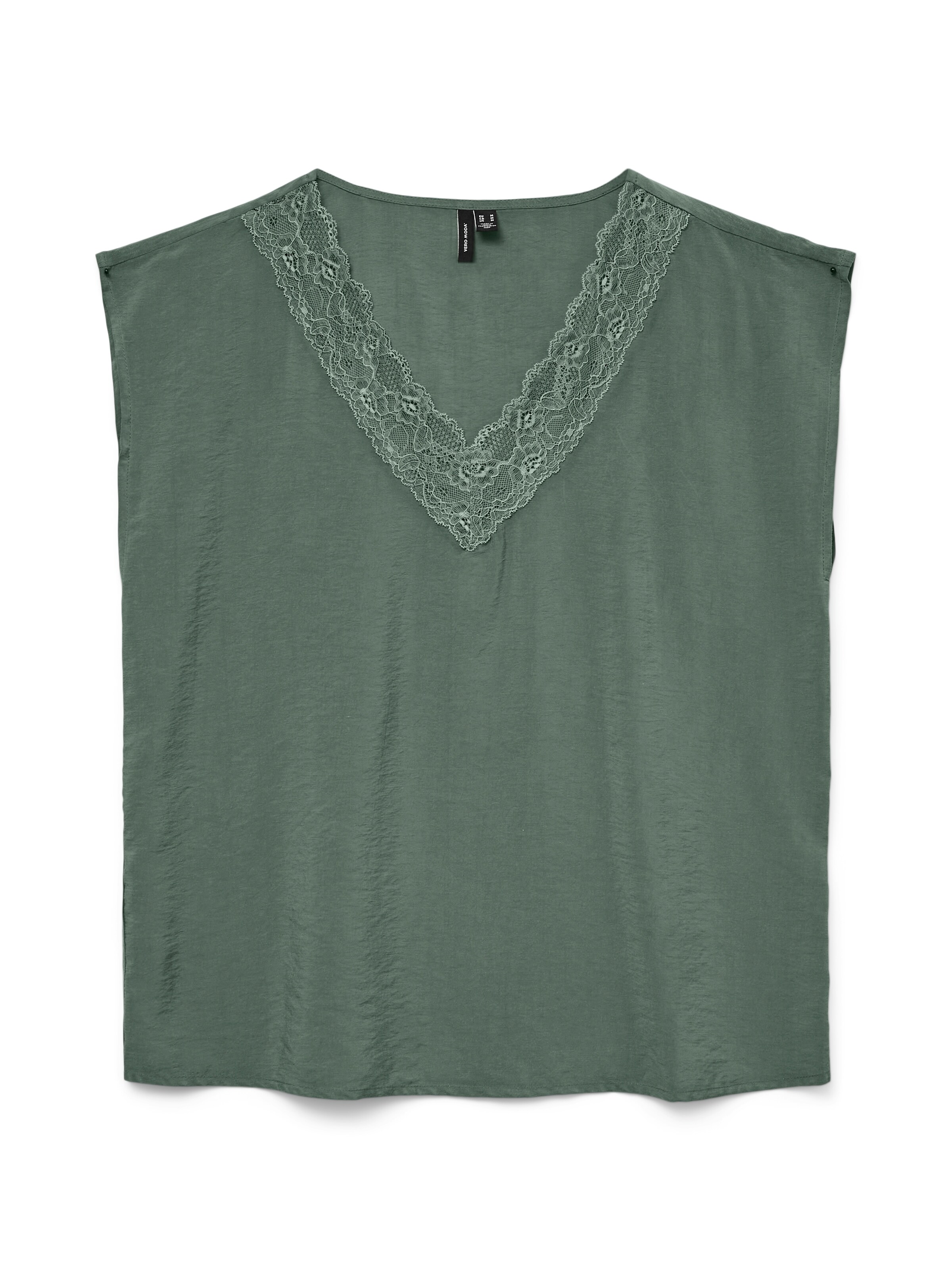 VERO MODA Top 'VMSAFA' in Green: front