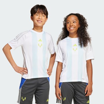 ADIDAS PERFORMANCE Funktionsshirt 'Messi' in Weiß: Vorderseite