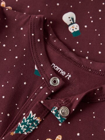 NAME IT Pajamas 'NBNVISMAS' in Red