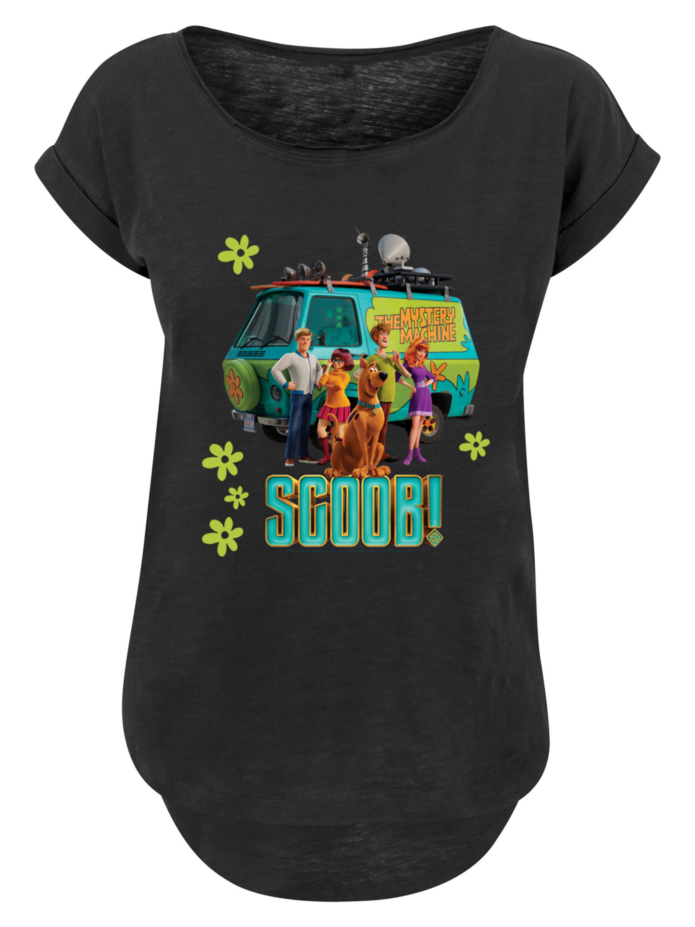 T-shirt F4NT4STIC en noir : devant