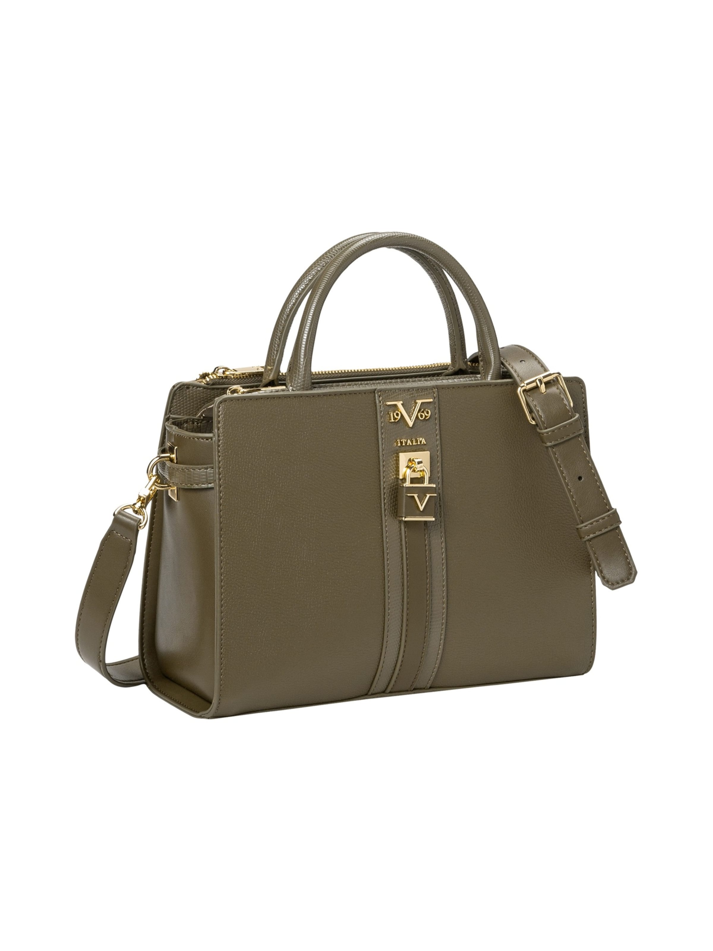 19V69 ITALIA Τσάντα χειρός 'Lisana' σε πράσινο