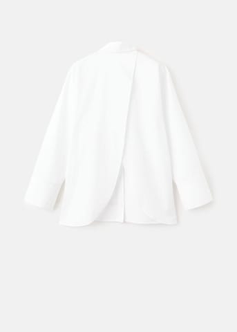 MANGO Blouse 'Lombarda' in White