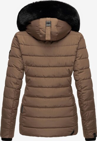 NAVAHOO Winter jacket 'Milianaa' in Brown