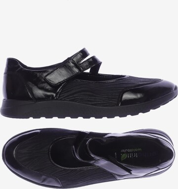 WALDLÄUFER Flats & Loafers in 41,5 in Black: front