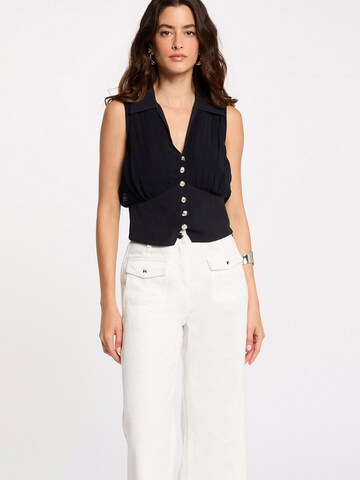 Camicia da donna '242-OPLI' di Morgan in blu: frontale