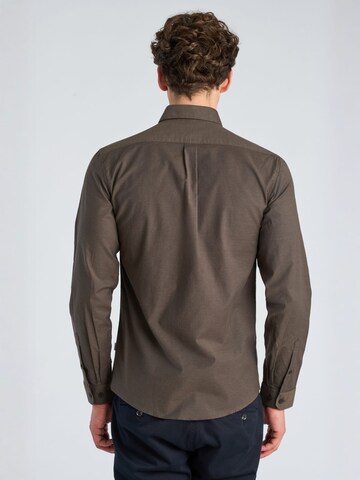 Lindbergh - Ajuste regular Camisa en marrón