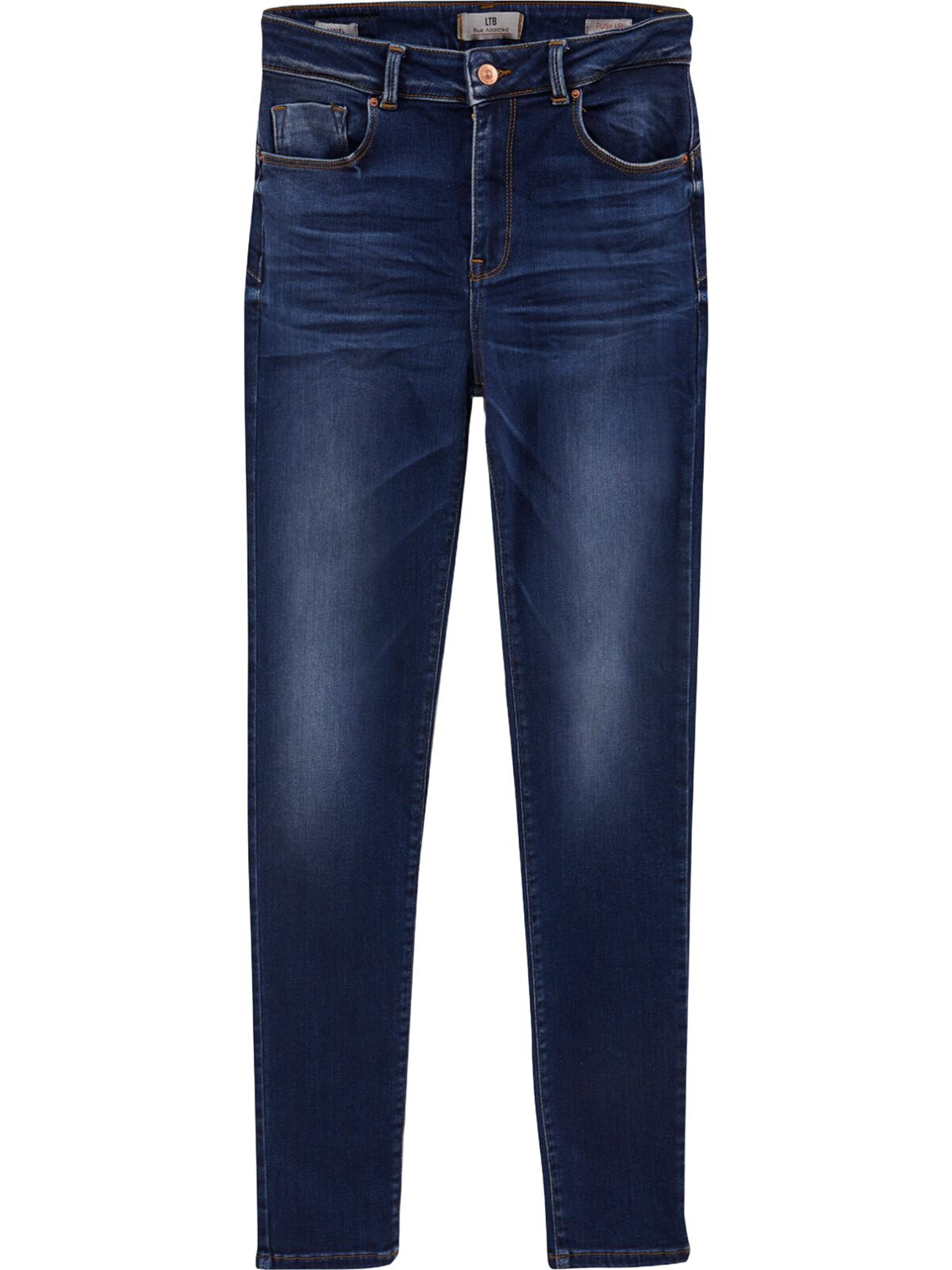 LTB Jeans - Skinny Vaquero 'LTB Jeans Mınıel Mid Waist Skinny Leg Jeanshose' en azul: frente