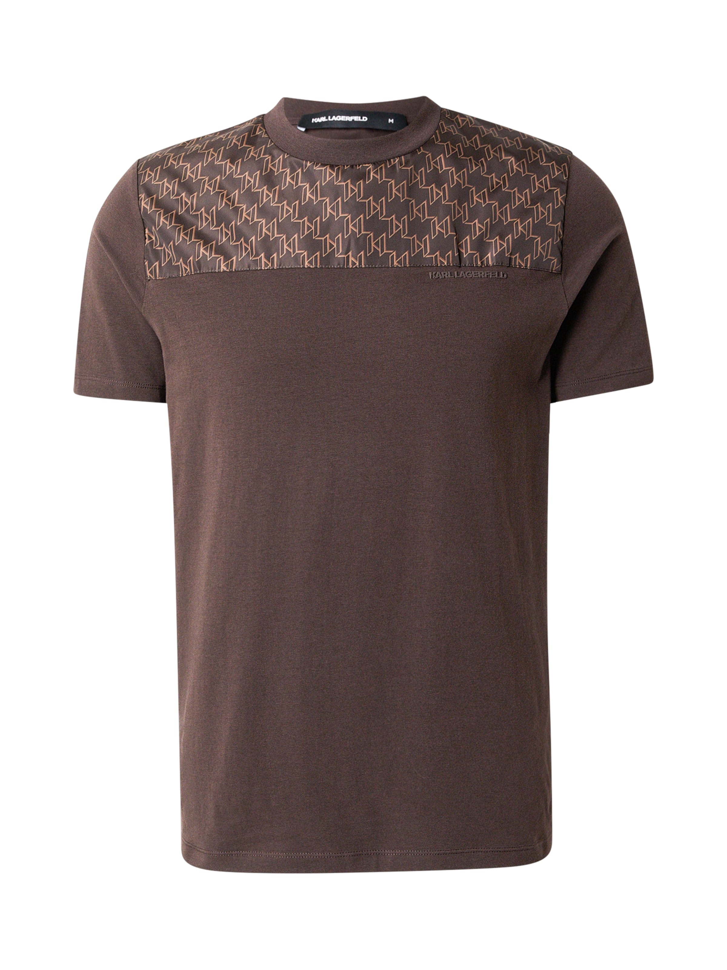 Karl Lagerfeld Póló - barna: elől