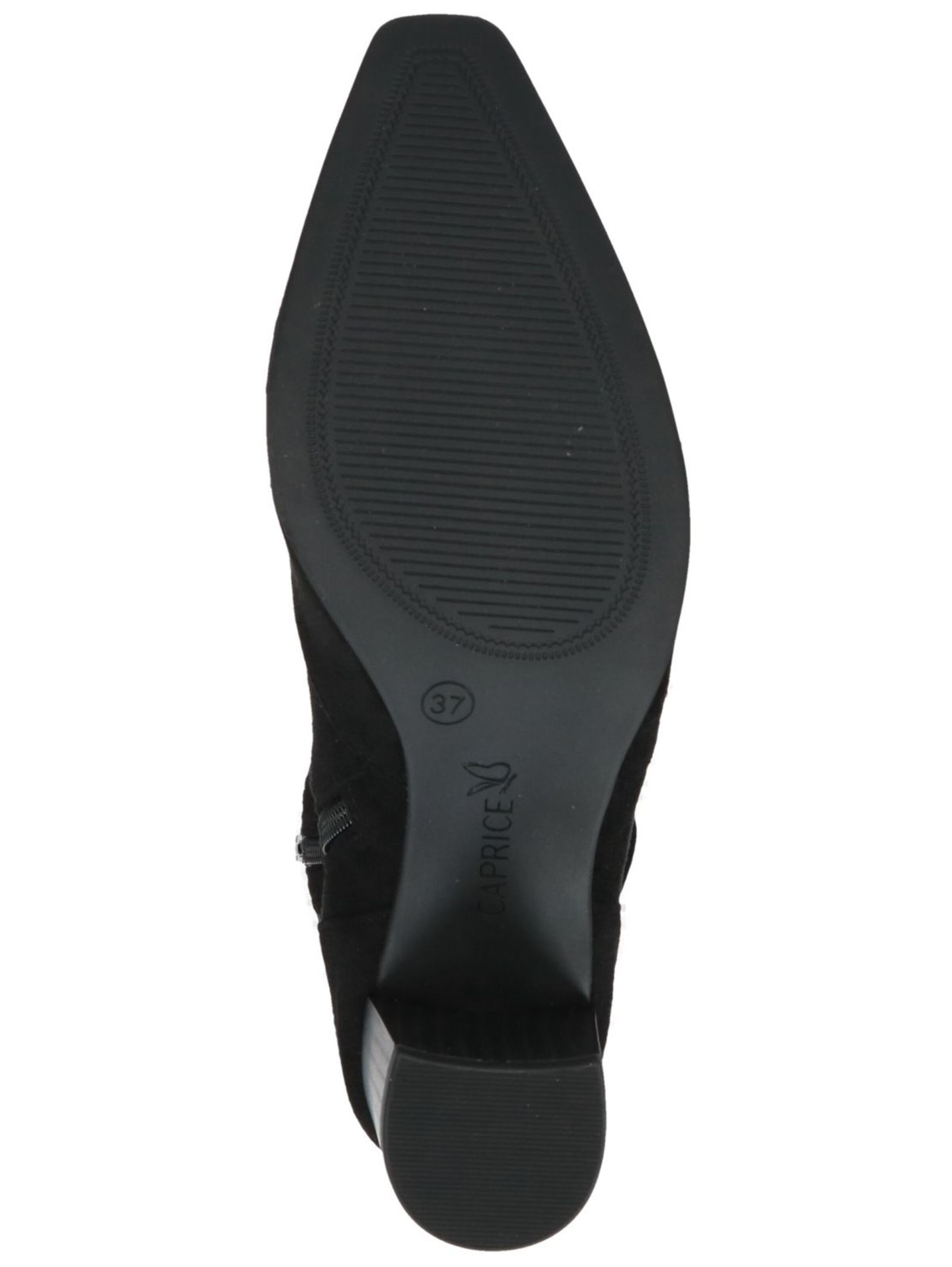 CAPRICE Overknees in Schwarz