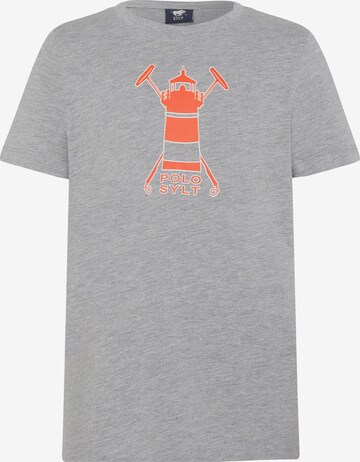 Polo Sylt T-Shirt in Grau: predná strana