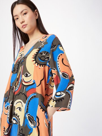 Robe 'MANodetta' Masai en mélange de couleurs