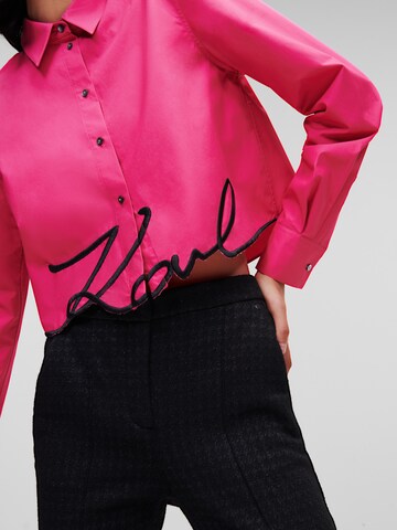 Karl Lagerfeld - Blusa en rosa