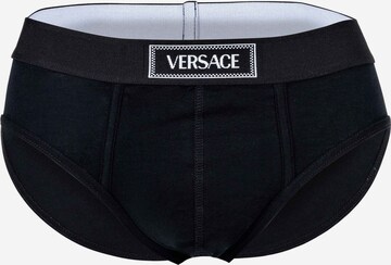 Slip VERSACE en noir : devant