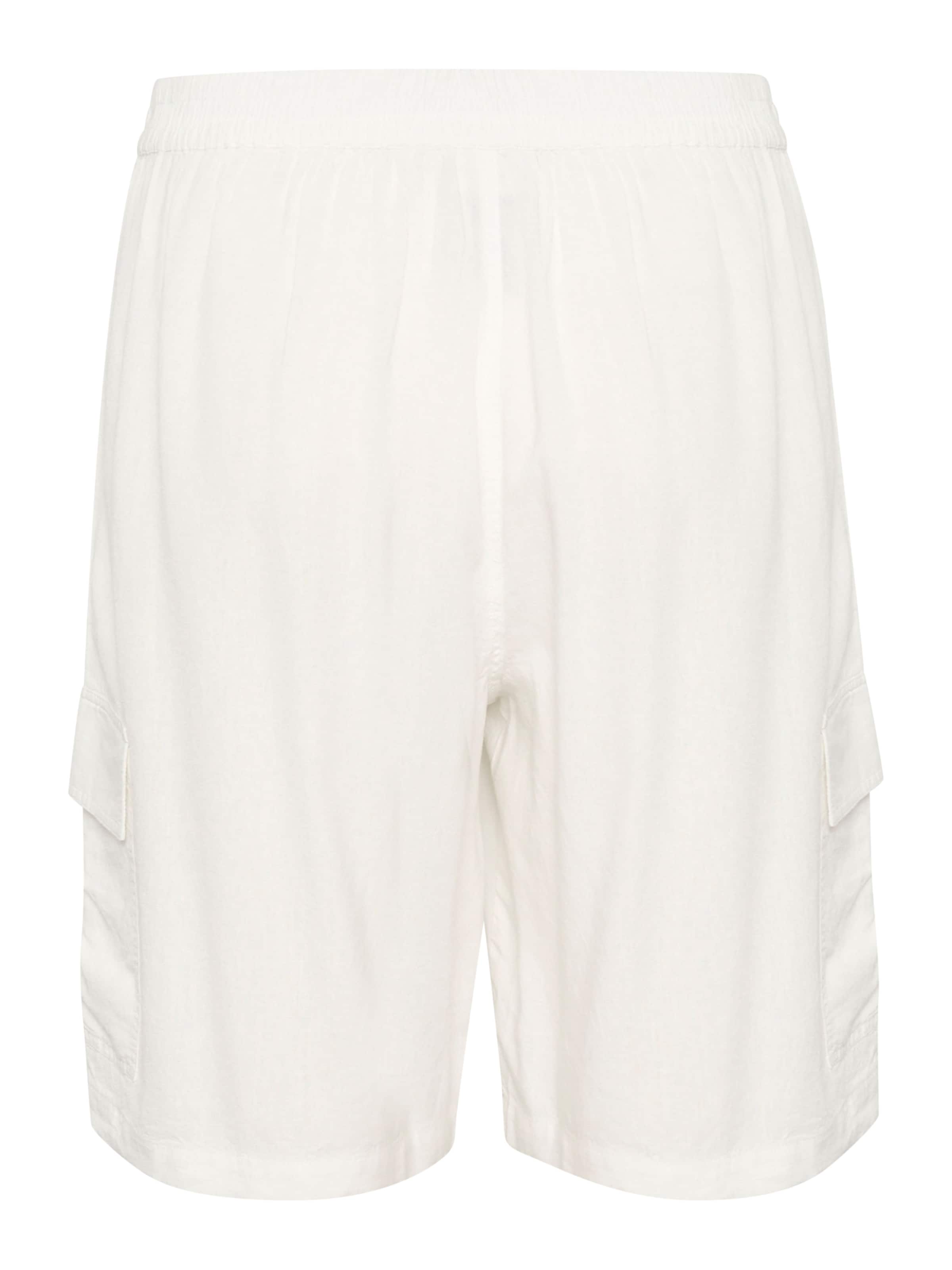 Kaffe Regular Cargo trousers 'Milia' in White